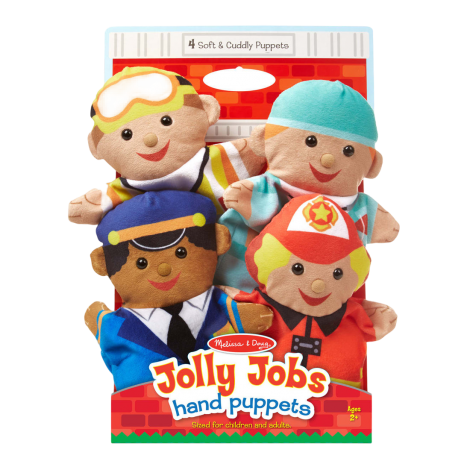 Set 4 papusi de mana Meserii Melissa&Doug 9086 - imagine 10